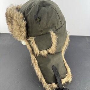Mad Bomber Size Small Winter Bomber Hat Very Warm Army Green